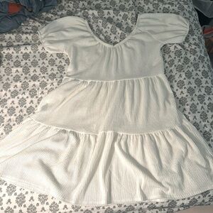 White short dress